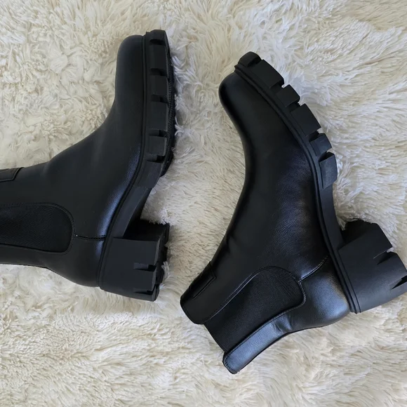 S O L D  Guess LA Black Moto Boots size 10M - Picture 12 of 12